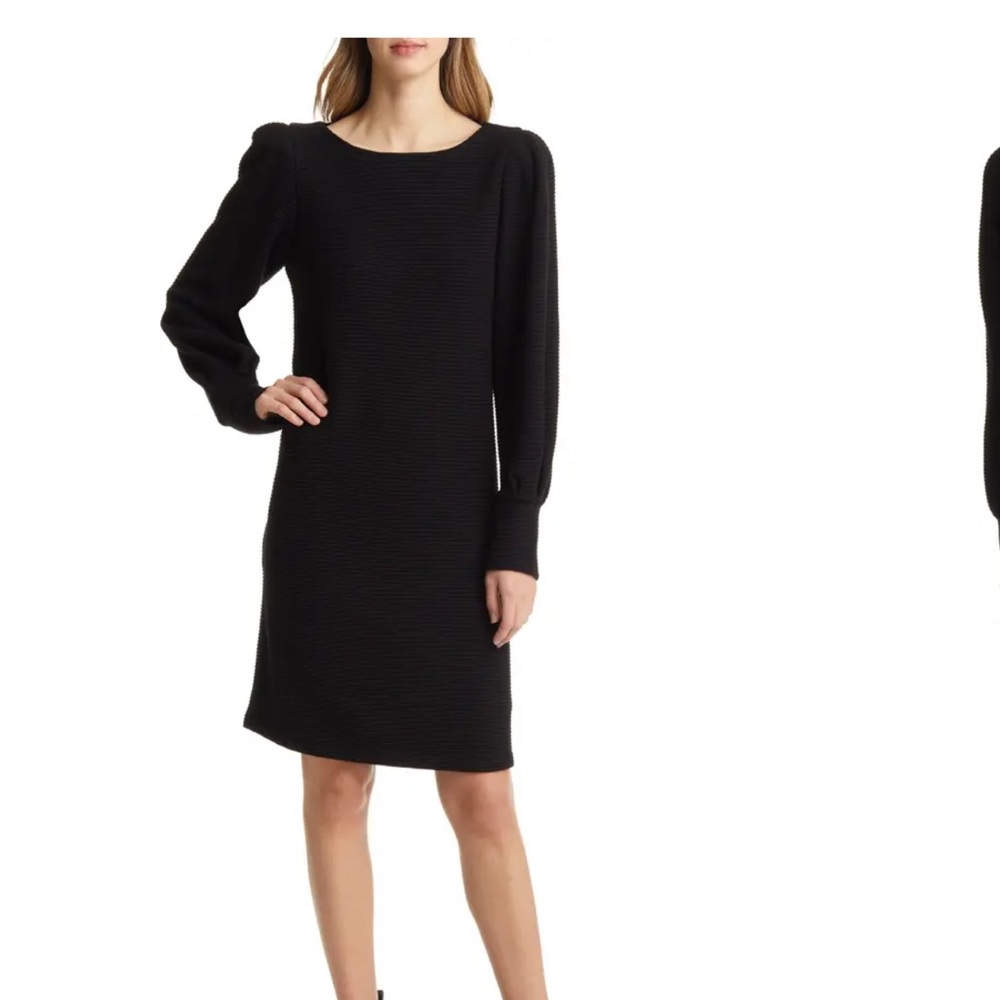NWT JULIA JORDAN PUFF SLEEVE SWEATER DRESS